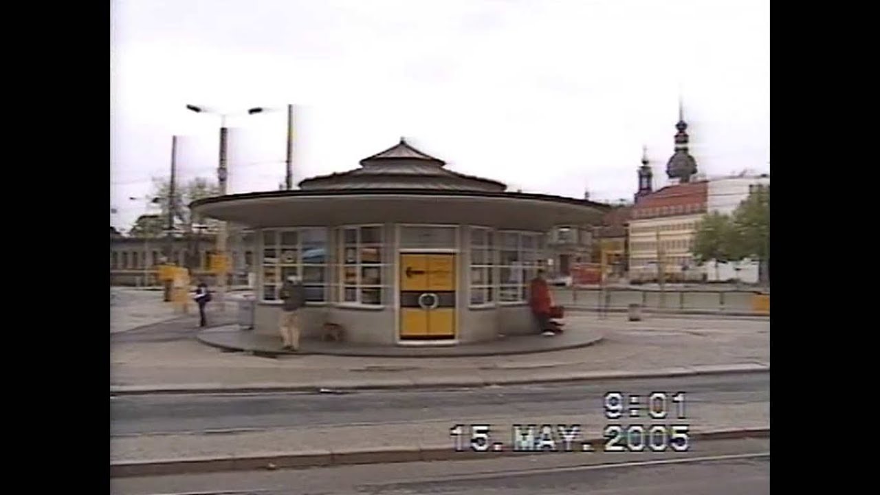 Dresden Postplatz Zustand 1920er Jahre, 15.05.2005