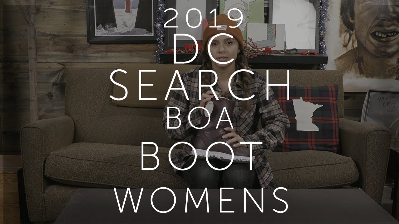2019 DC Search BOA Women's Snowboard Boot Review