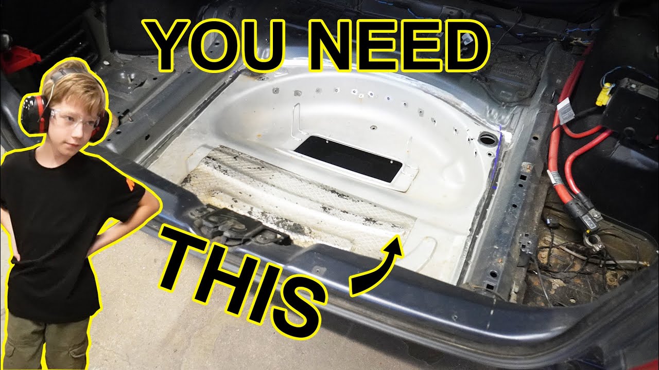 Trunk floor replacement | BMW E46 M3 TOURING BUILD | Ep8 | ENG SUB