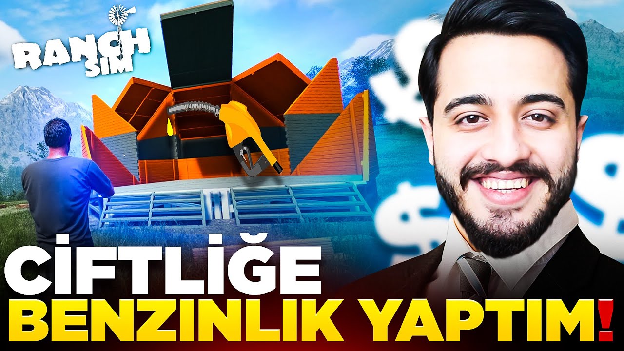 ÇİFTLİĞİMİZİN İÇİNE PETROL OFİSİ YAPTIM! EKİP ÇOK BEĞENDİ! Ranch Simülatör #13