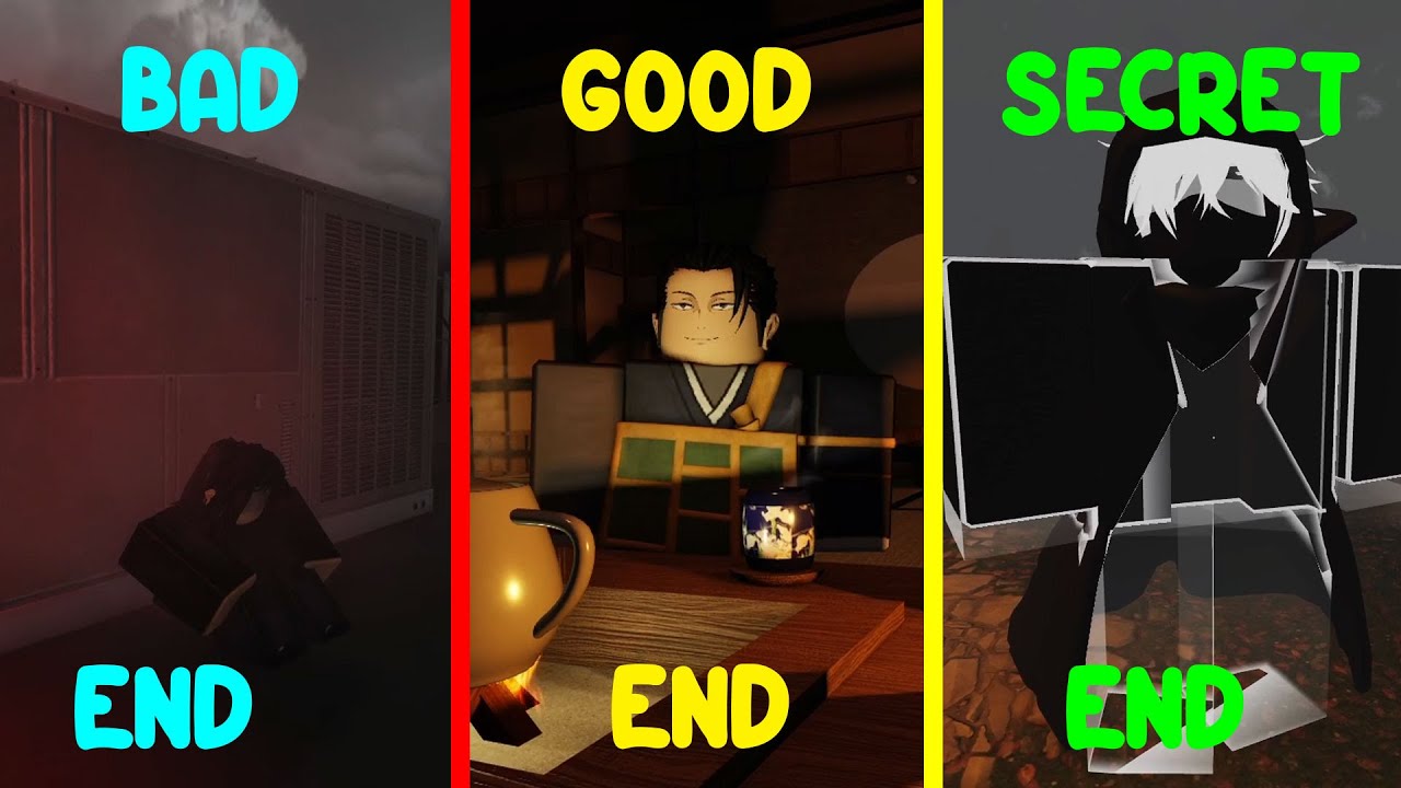 All 4 Endings in Save Suguru Horror | ROBLOX