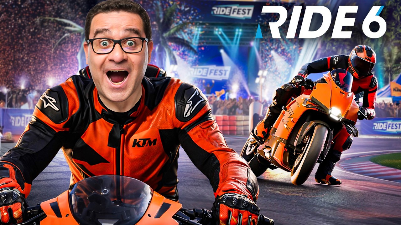RIDE 6 - SE ÉS FÃ DE MOTAS VAIS ADORAR