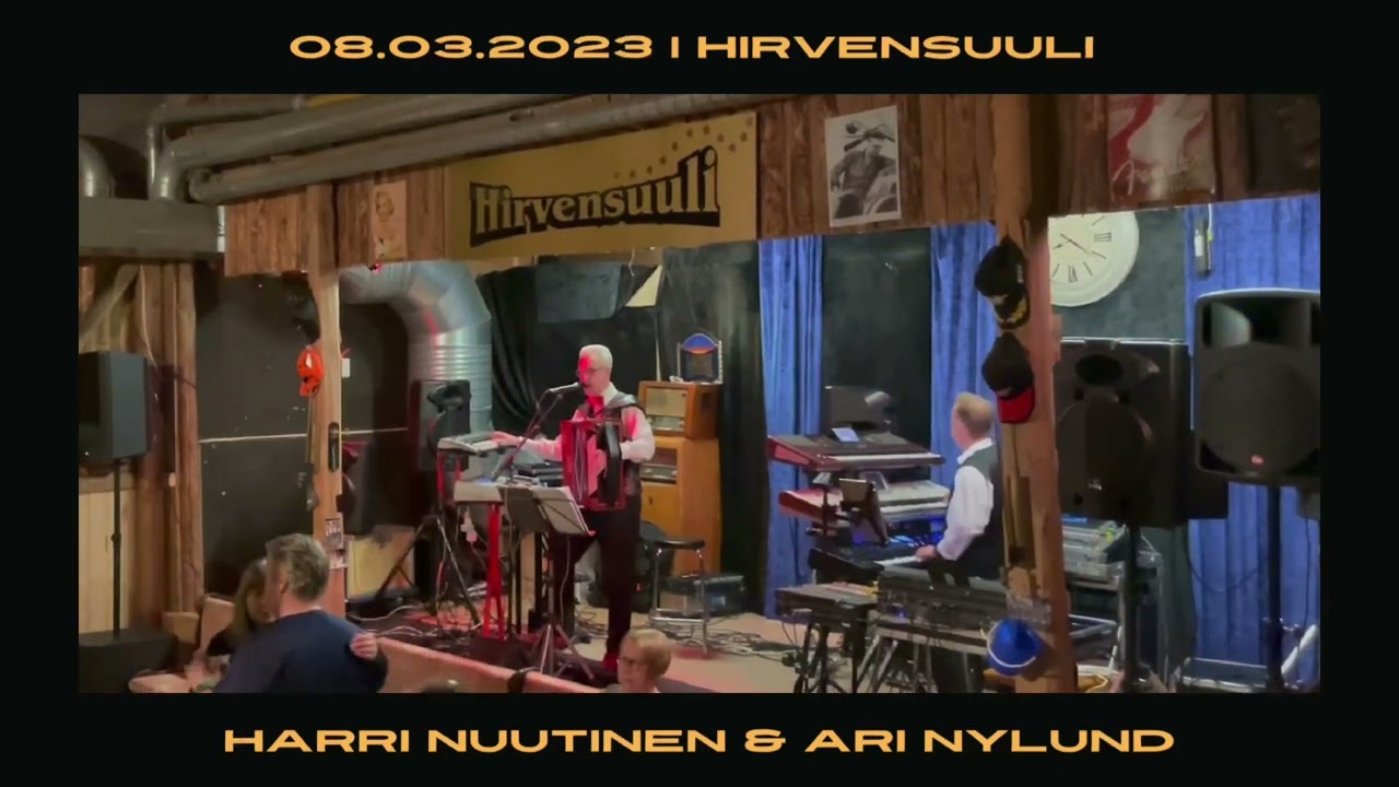 Harri Nuutinen & Ari Nylund Tiedä Mitä Tahdot Hirvensuulilla 8.3.2023