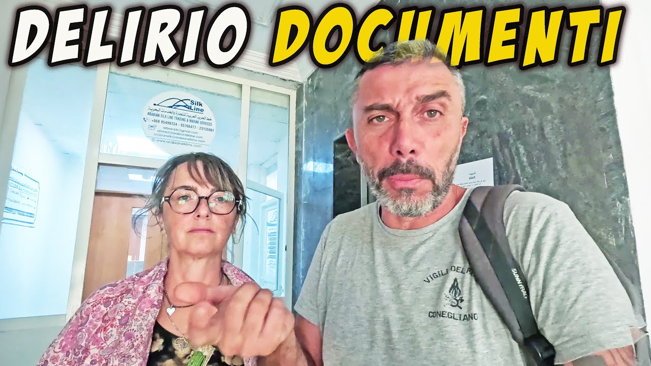 E' FINITA... DELIRIO Documenti in OMAN. Giro del Mondo in camper 4x4
