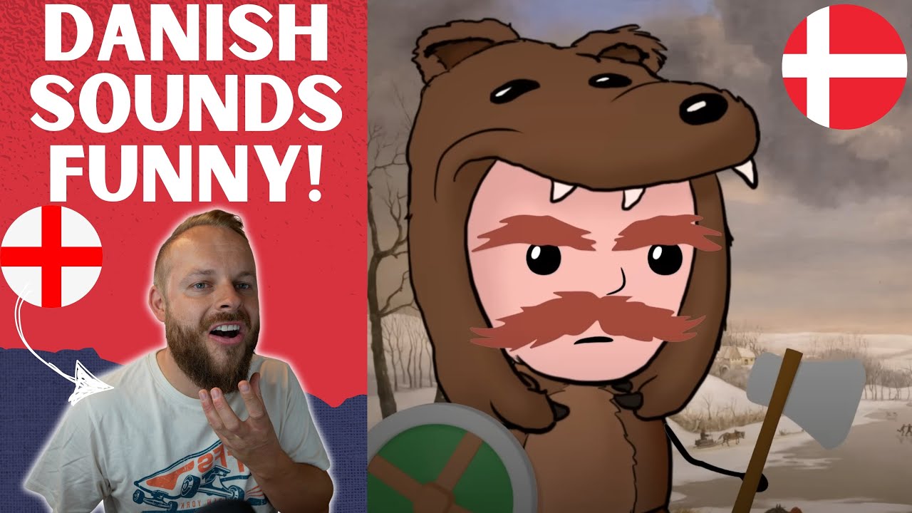 Englishman Reacts to... Why Danish sounds funny to Scandinavians