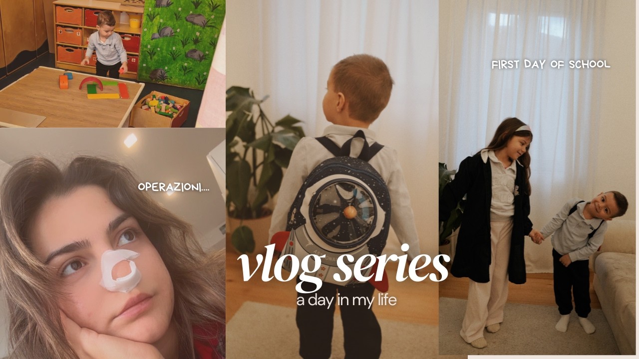 Nuk e prisja kështu… operacioni im & dita e parë në çerdhe për Nathan | Vlog | ALBJONA