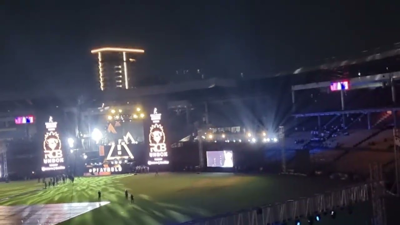Alan Walker Ft. KGF | RCB Unbox Event | Chinnaswamy Stadium, Bengaluru (India) | Full Concert