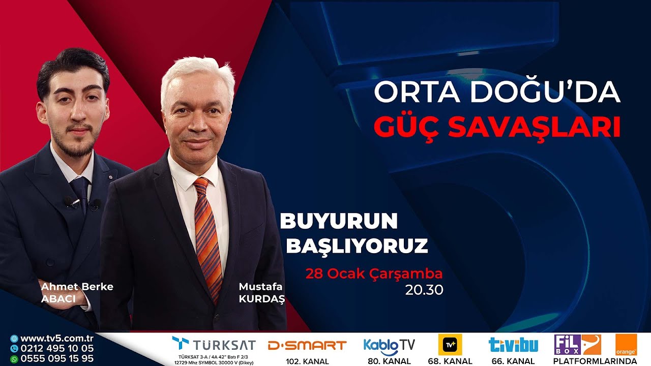 🔴#CANLI | Orta Doğu’da Barış Ve Güvenlik Çabaları Sonuç Verecek Mi? - Buyurun Başlıyoruz