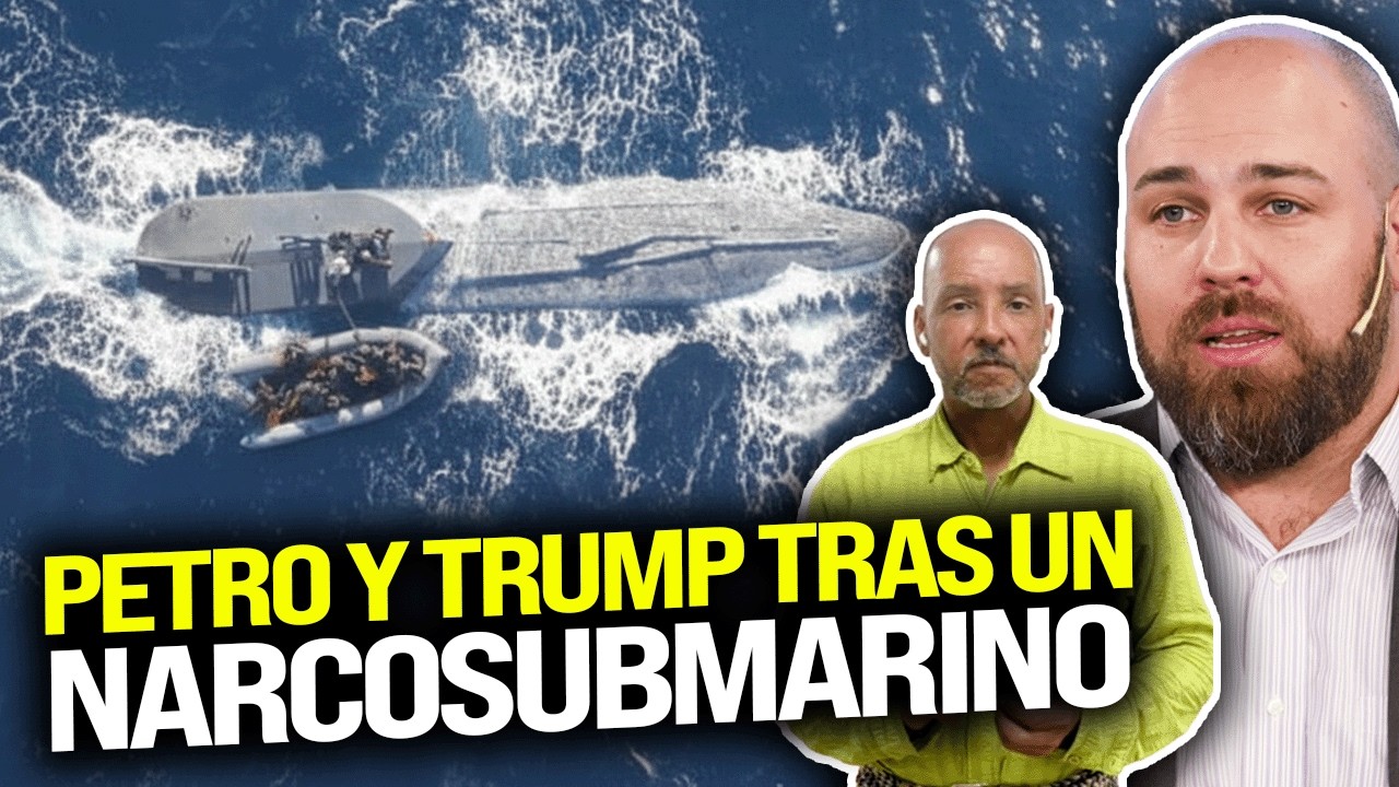 Incautaron un submarino con 10 toneladas de cocaína en un operativo conjunto entre Colombia y EE.UU