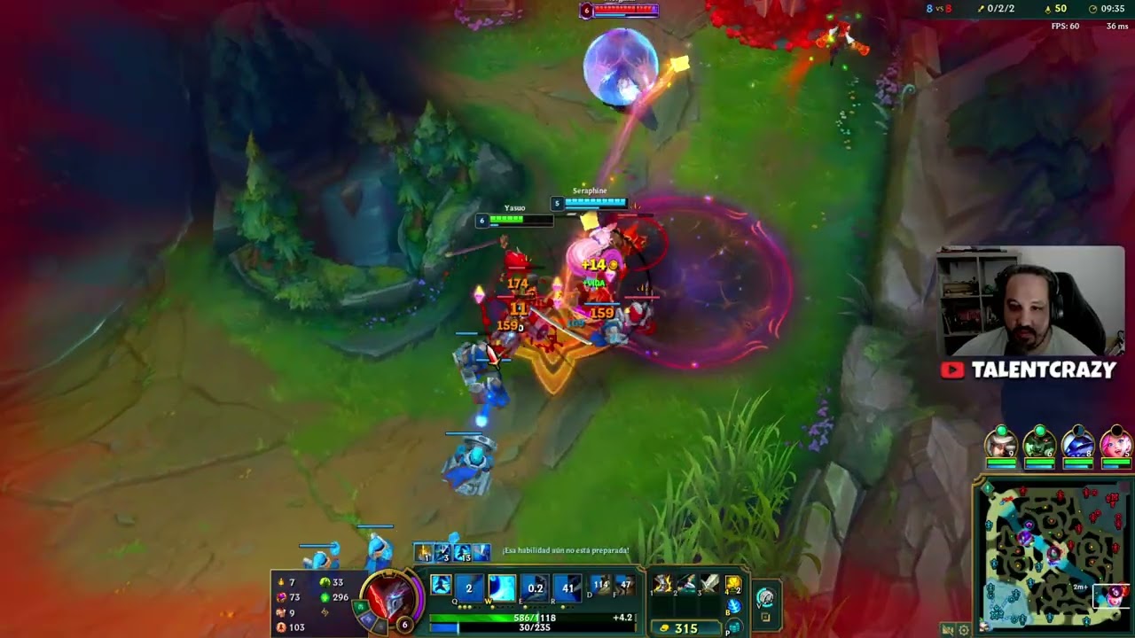 MUY LOCO como FUNCIONA YASUO ADC sin PIEDAD ni GLORIA sin PENSARLO