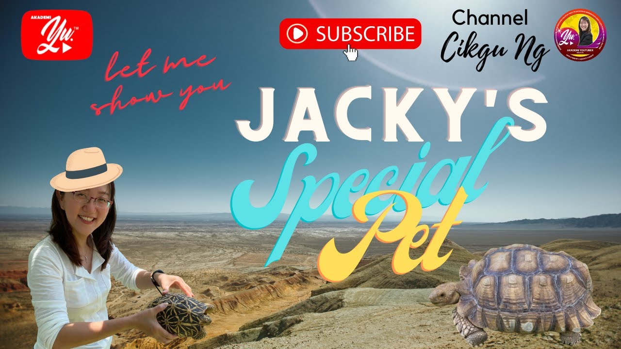 Let me show you Jacky's special pet. #cikgung16