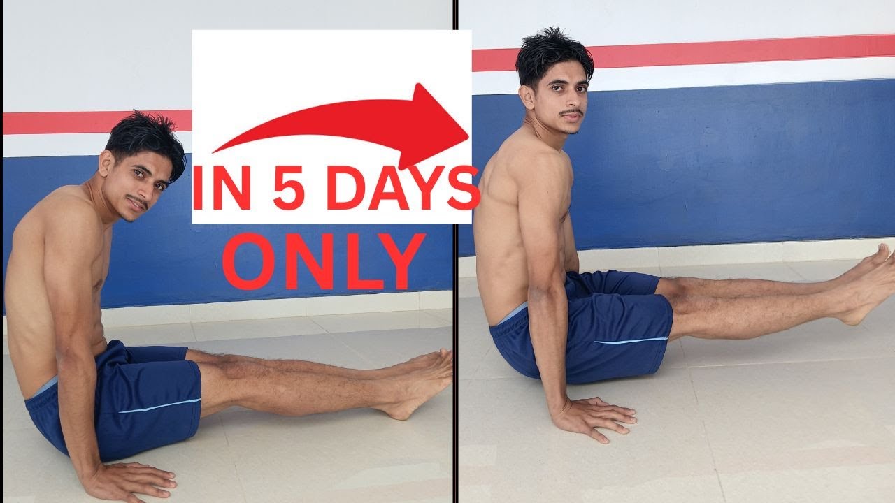 Get a Perfect L-Sit in 5 Days (Works for Anyone) | #calisthenics #lsit #homeworkout