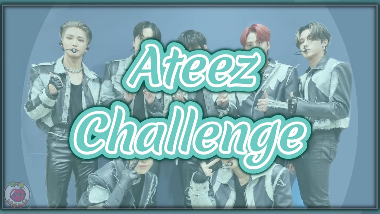 [KPOP GAME] Ateez Challenge - Are U a real ATINY? // Cherry