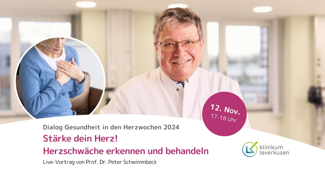 Stärke dein Herz! Herzschwäche erkennen und behandeln
