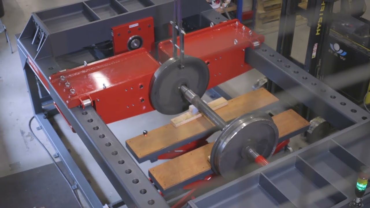 Rail wheel set handling - Maintenance Rolling Stock