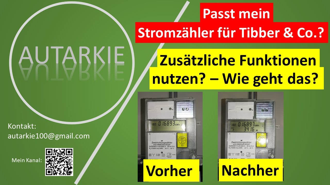 Funktioniert mein Stromzähler für Tibber & Co? Variable Stromtarife möglich? - Autarkie- Folge 219