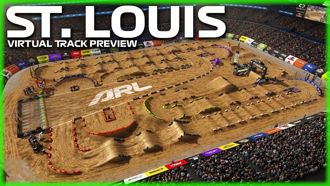 2026 St. Louis Supercross Track Preview | MX Bikes & MX Simulator