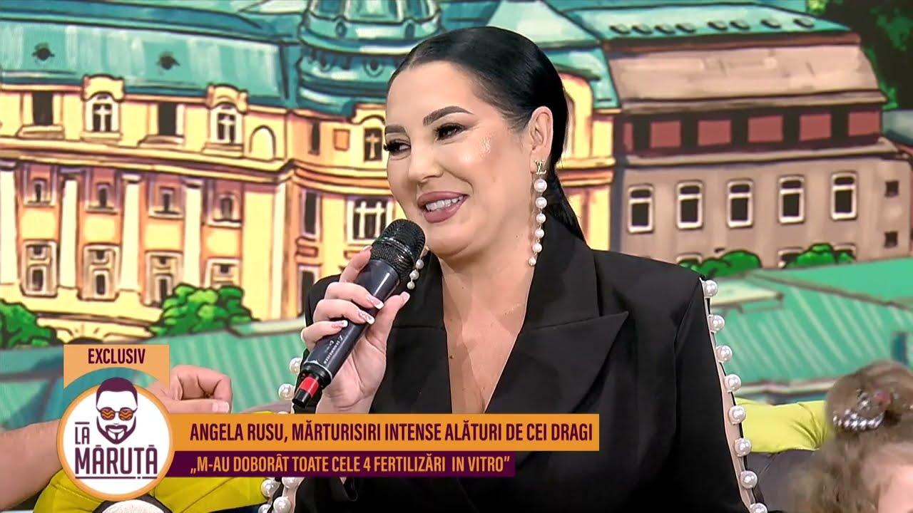 Angela Rusu, mărturisiri intense alături de cei dragi