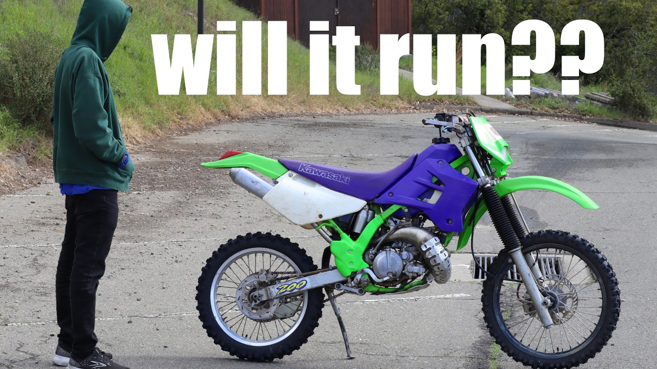 This KDX200 Sat Neglected For Years. Will It Run?