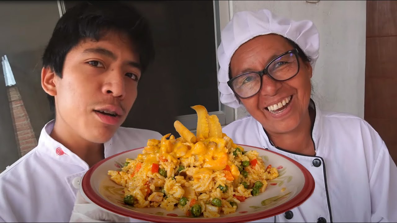 ARROZ CON MARISCOS - MAGDA y MOWGLI