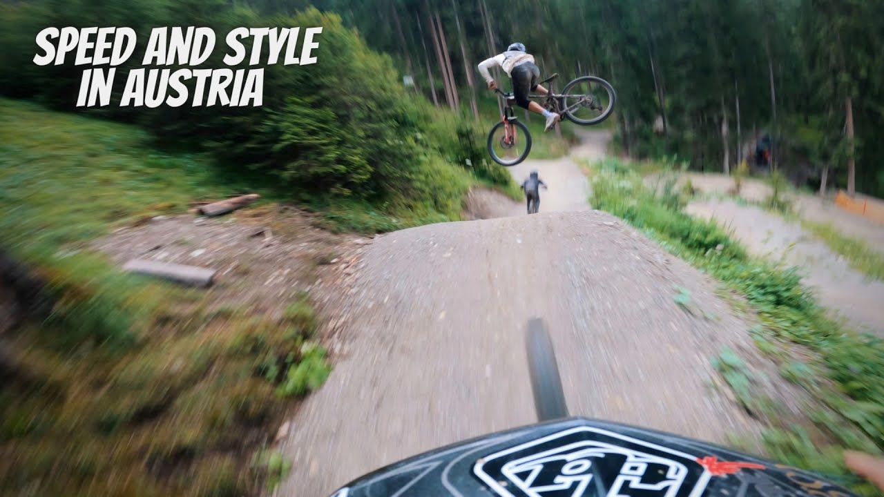 RAW Downhill Speed and Style in Austria!