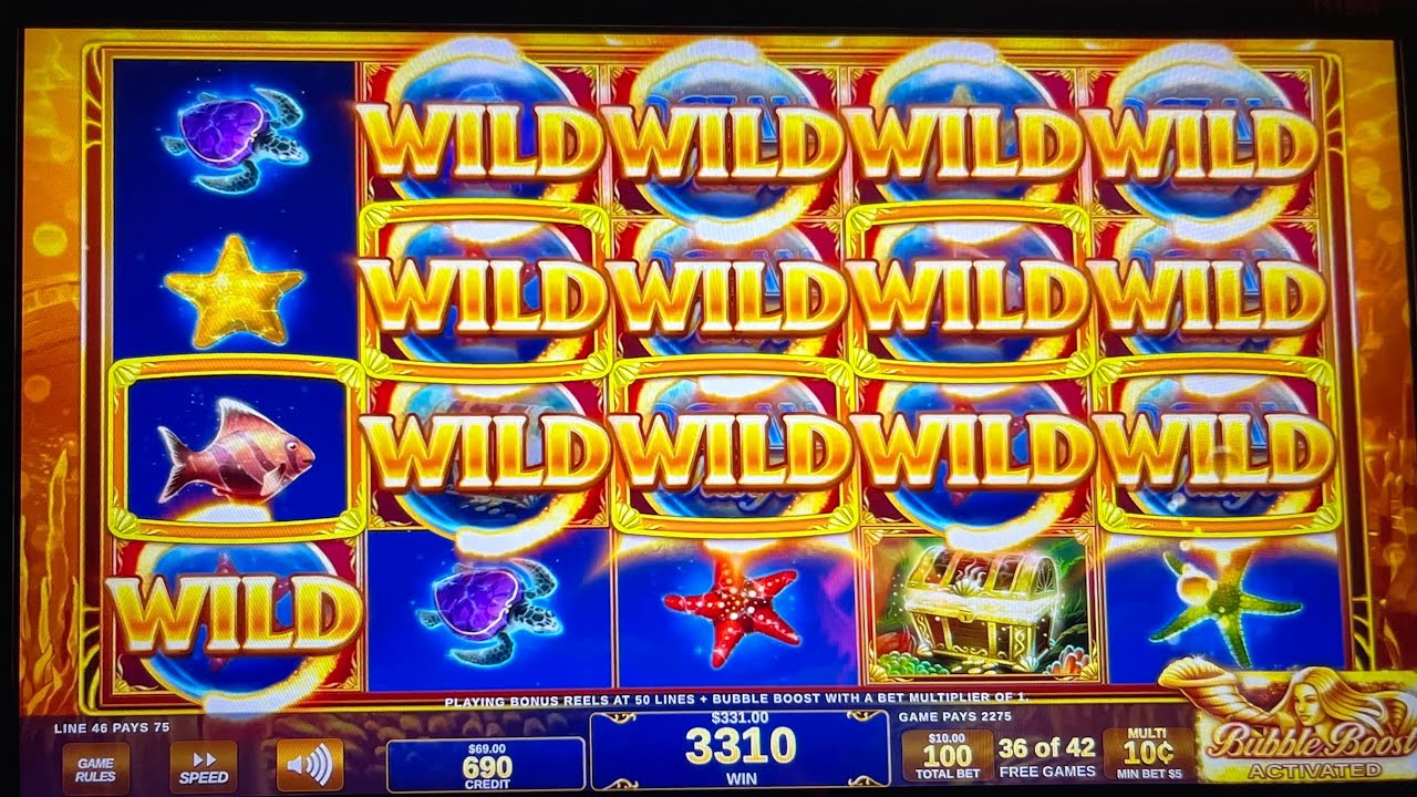 Ocean Magic: 42 Free Games Big Win ($10 bet)