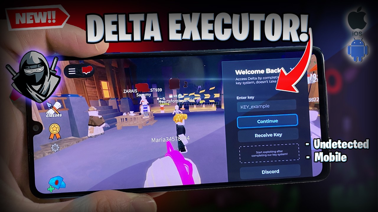 Delta Executor Mobile *NEW EASY* Tutorial iOS & Android Roblox Executor - Delta Executor APK