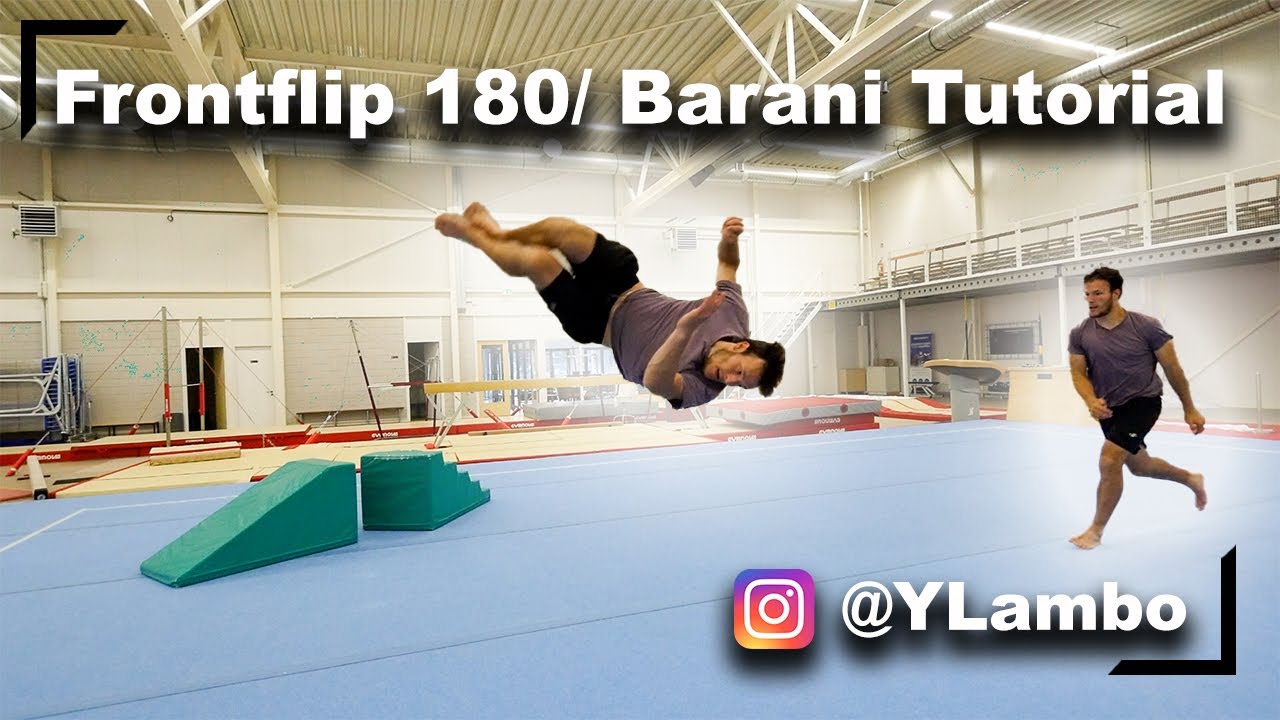Frontflip 180/ Barani Tutorial