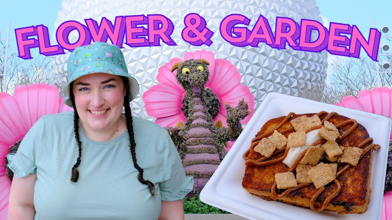 Our Favorite NEW Foods at EPCOT Flower & Garden Festival Opening Day 🍊 | Disney World