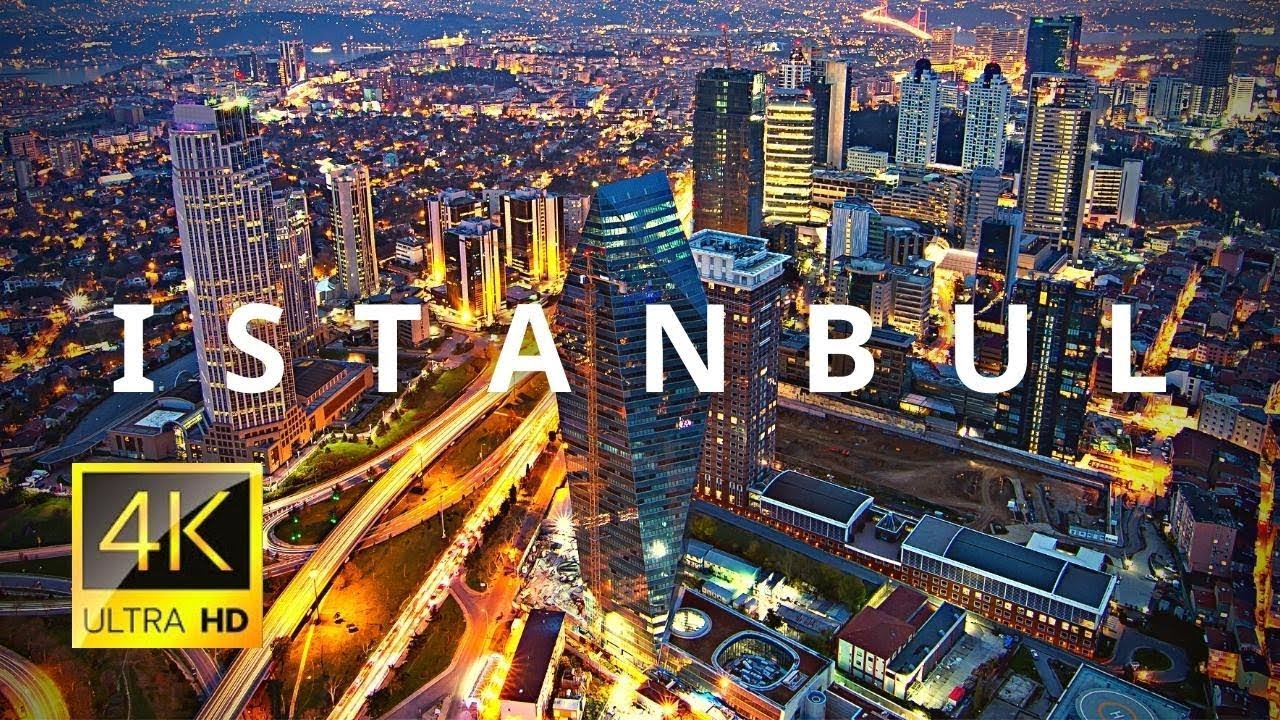 Aerial Marvels of Istanbul, Turkey: An 8K Ultra HD Journey at 120 FPS