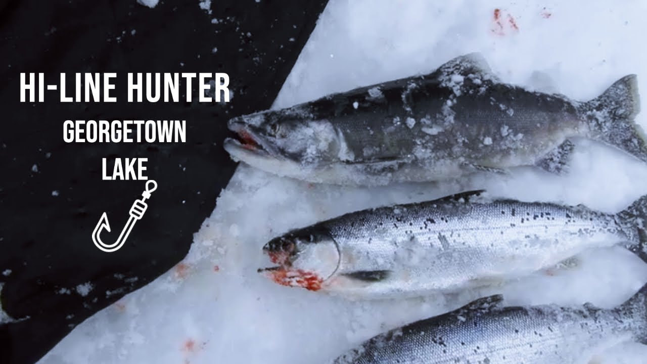 Montana Ice Fishing | Georgetown Lake