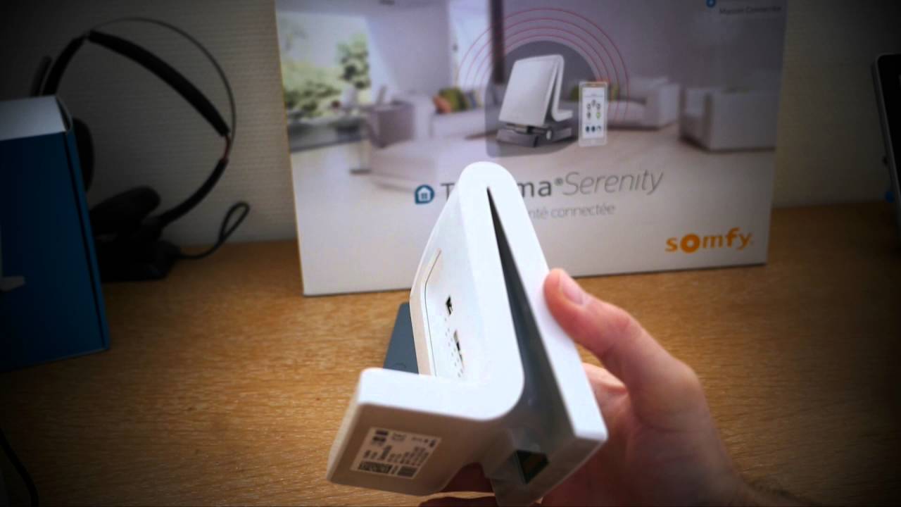 Test de la TaHoma Serenity de Somfy