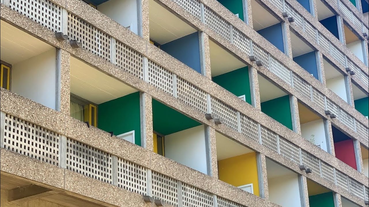 Le corbusier, Maison du Brésil, cité internationale Universitaire, Paris, France, 1953