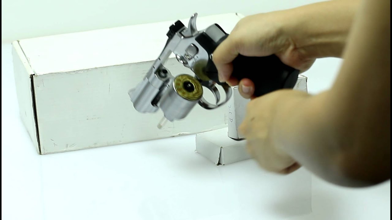 WG Full Metal Co2 Revolver 2.5 Inch Silver (708S) review.MOV