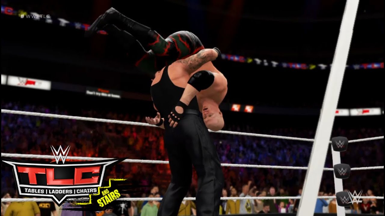 WWE-2K16 -Undertaker vs.Kane- Ladder Match for World Heavyweight Championship(PS4)