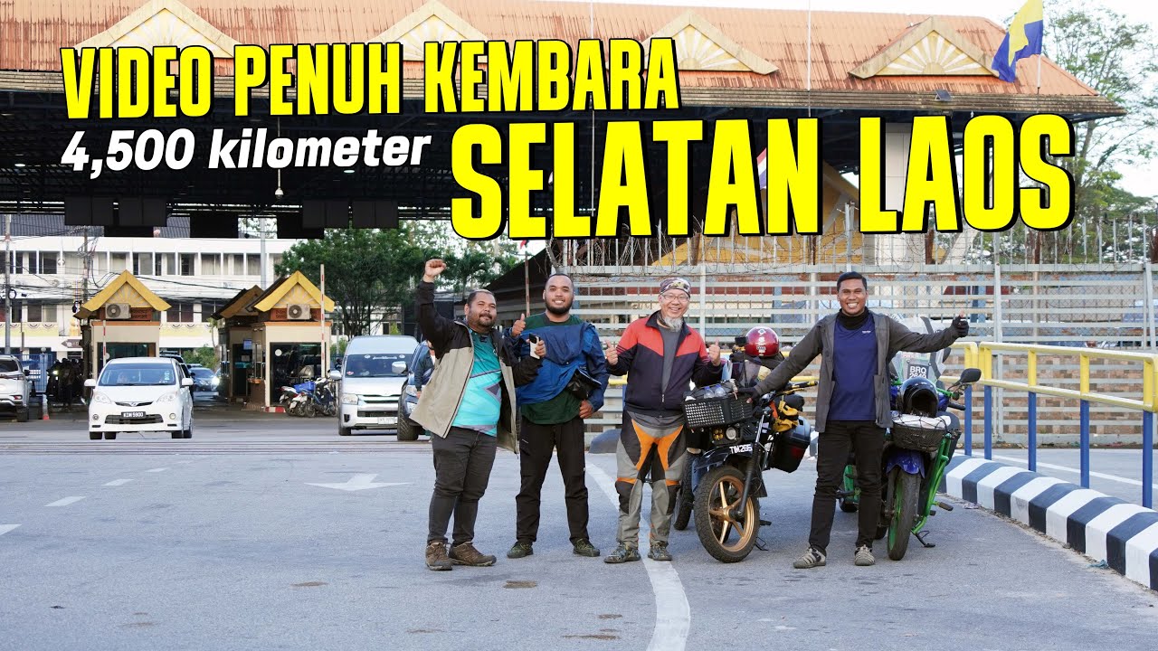 Video Penuh Kembara Selatan Laos | The Bolaven Plateau Loop (Southern)