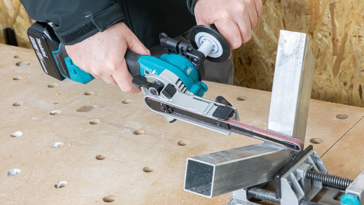 TEST AKUMULATOROWEGO PILNIKA TAŚMOWEGO MAKITA DBS180