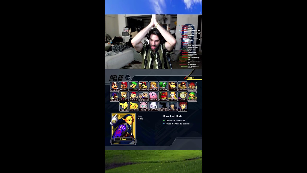 BDAY MELEE STREAM (Portrait)