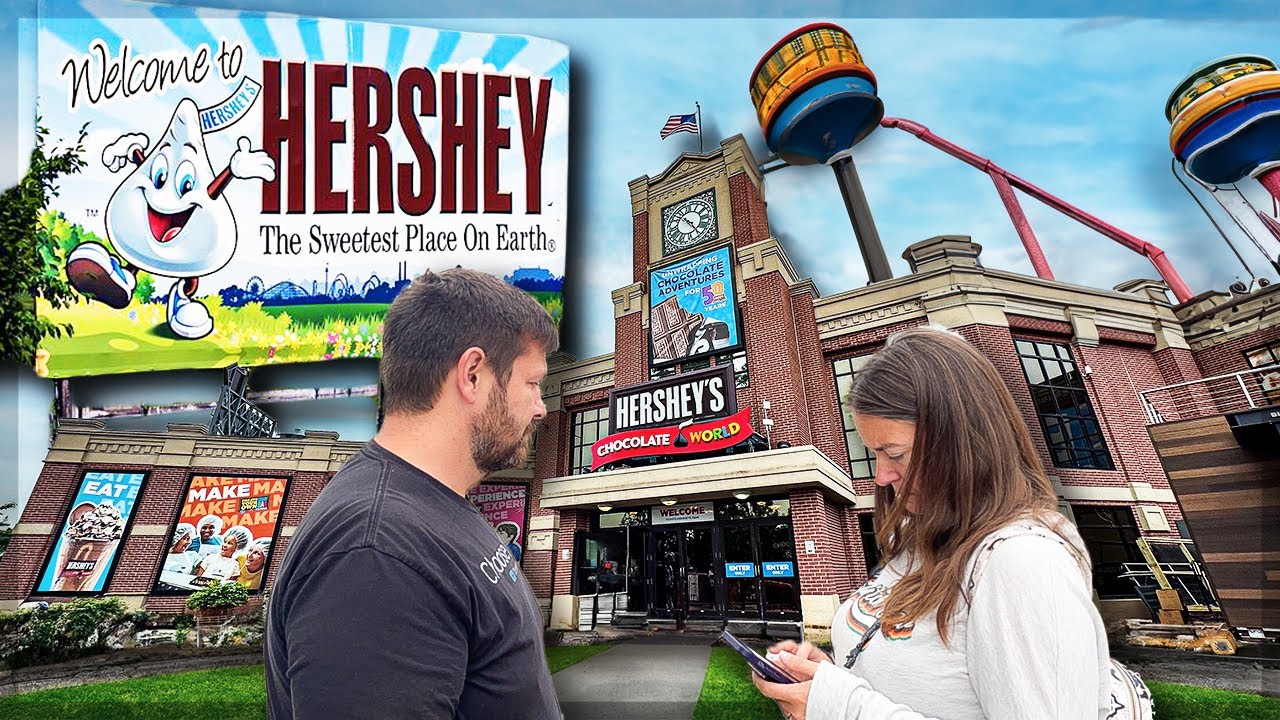 What's Inside Hershey's Chocolate World? (SPOILER ALERT 🚨 It's not just CHOCOLATE!)