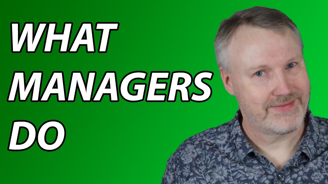 What does a software engineering manager DO?