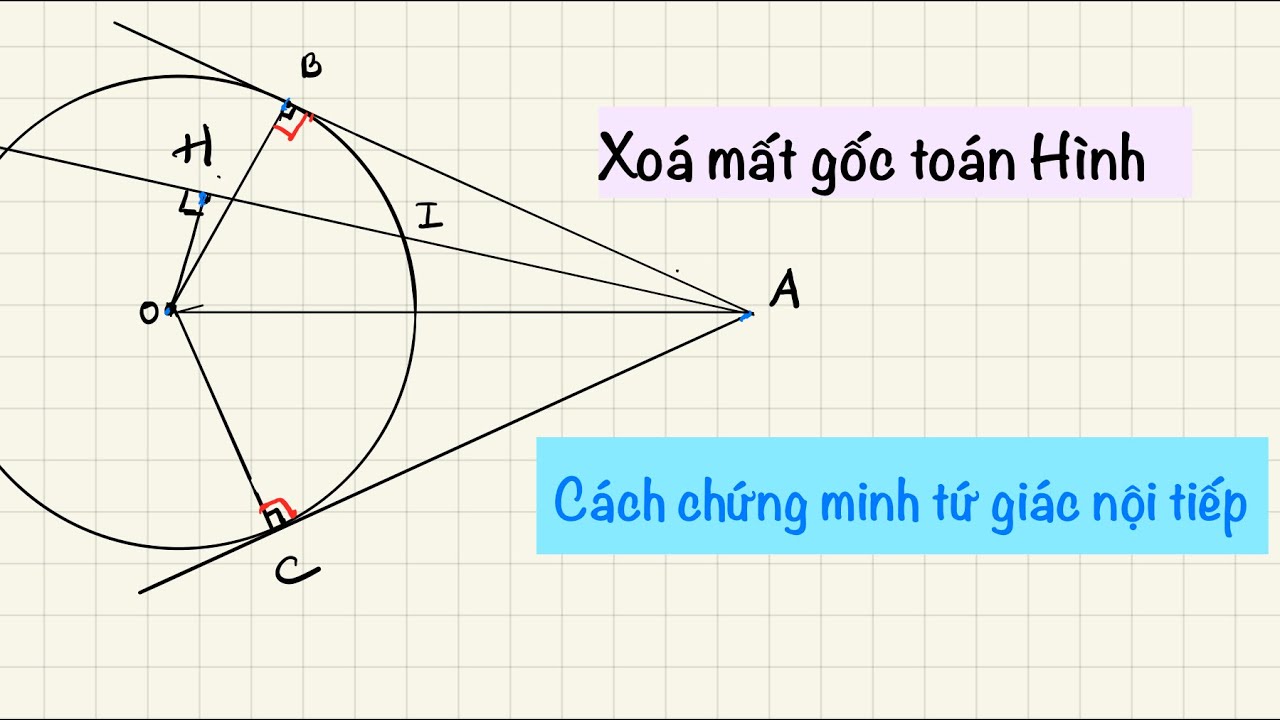 Toán hình Lớp 9 - Chứng minh tứ giác nội tiếp đường tròn