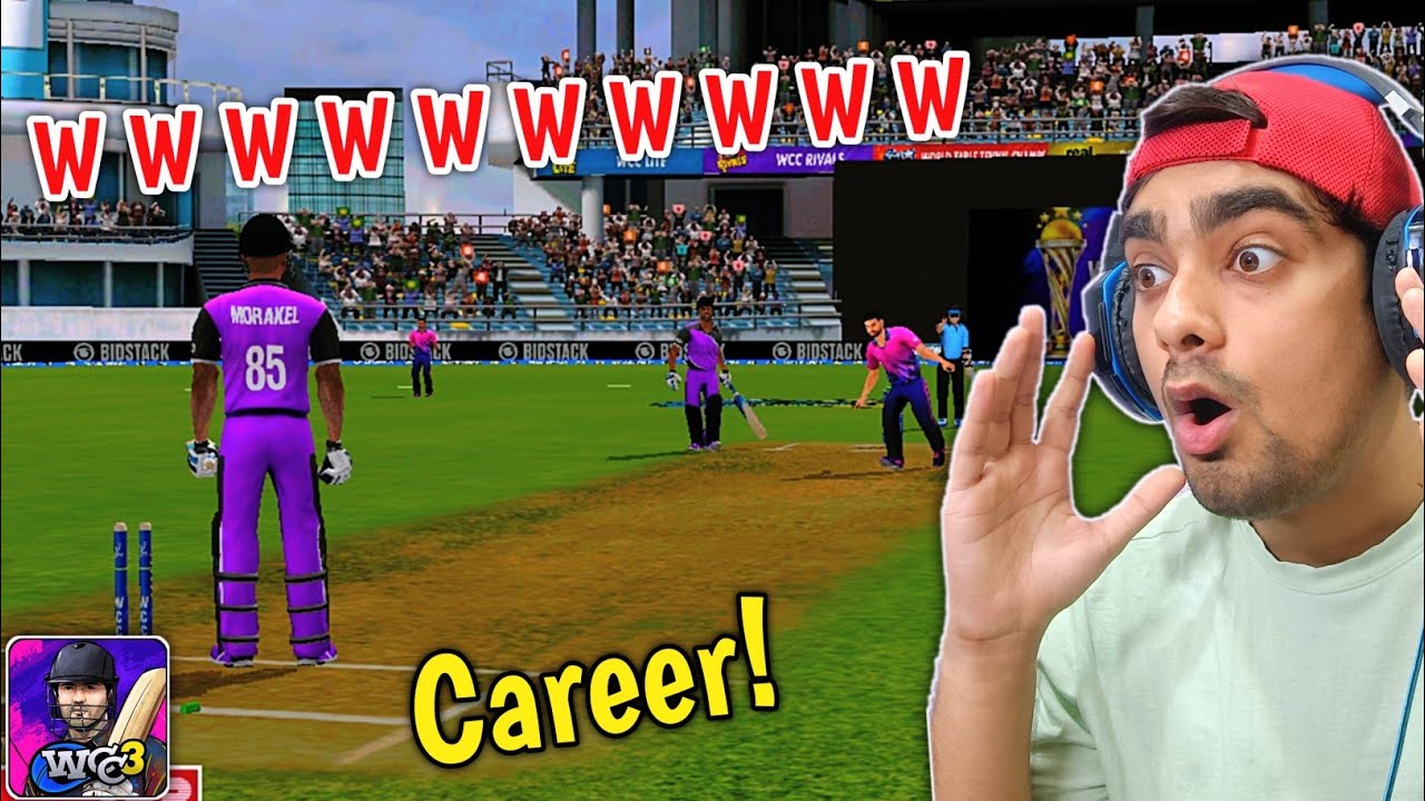 UNBELIEVABLE! My *10 WICKET HAUL* In WCC3 CAREER Mode