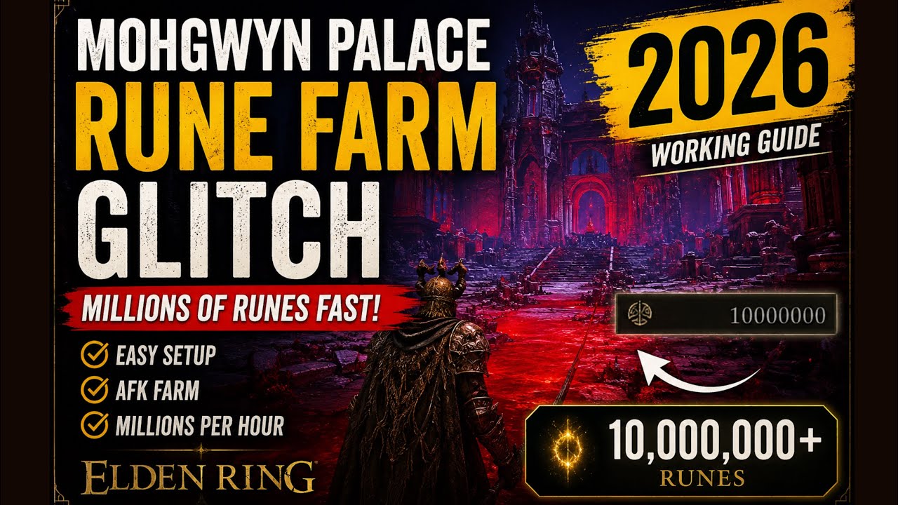 Elden Ring: Mohgwyn Palace Rune Glitch (Easy Millions of Runes)