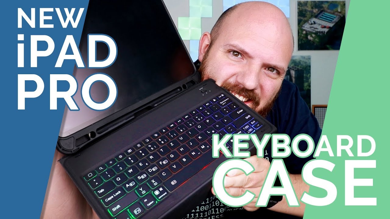 Best Logitech Slim Folio Pro Alternative - Inateck Keyboard Case For iPad Pro 2018