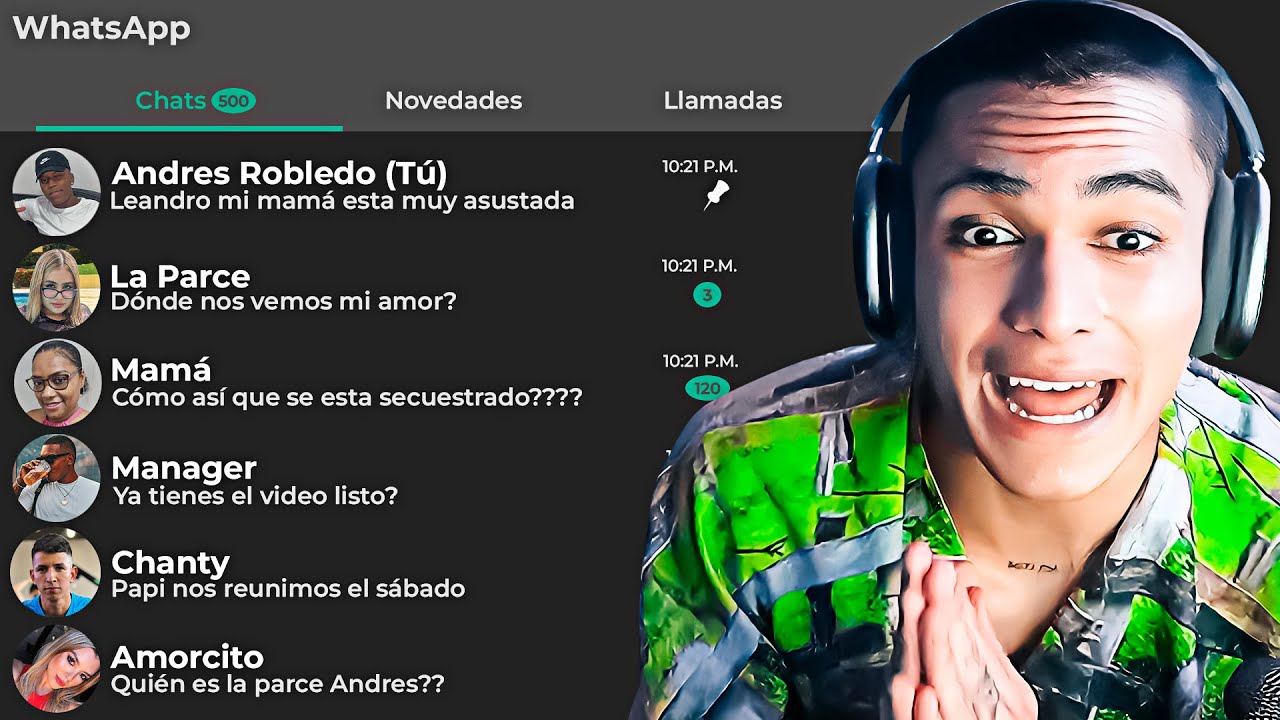 ENTR&Eacute; AL WHATSAPP DE UN TIKTOKER *me arrepiento* 😥