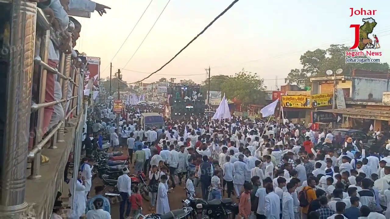पामगढ़ में गुरु घासीदास जयंती पर निकली भव्य शोभायात्रा, पंथी की धुन पर देर शाम थिरकते रहे युवा