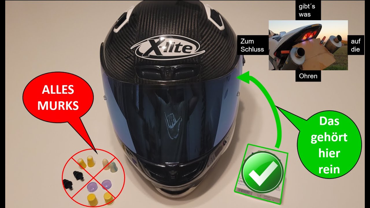 Die besten Ohrstöpsel fürs Motorradfahren