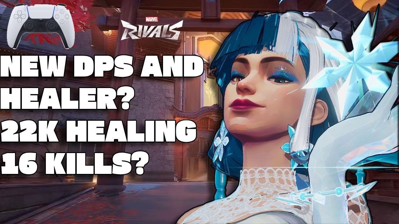 ❄️❄️Luna Snow Is the BEST Healer in Marvel Rivals?! (Top Healing + Damage Gameplay)❄️❄️