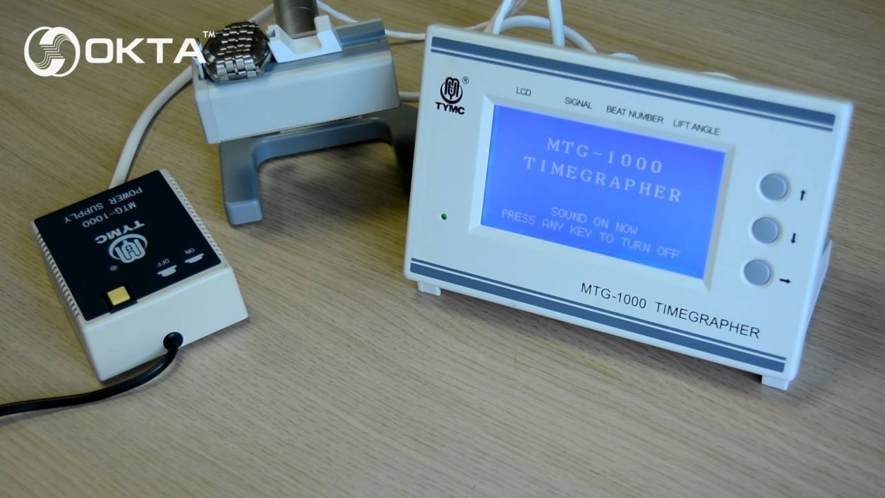 TIMEGRAPHER MTG-1000 для проверки точности хода механических часов