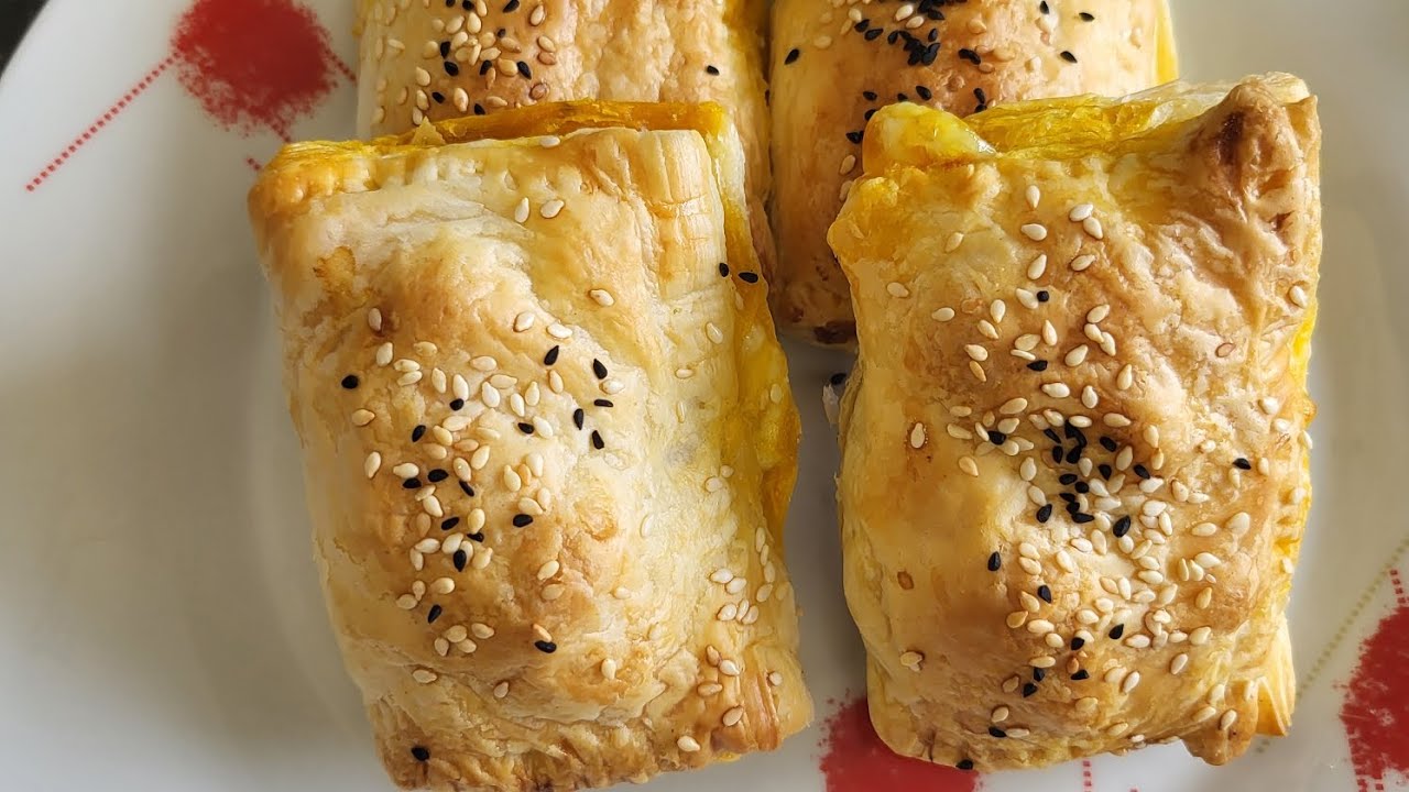 Chicken puff pastry 
